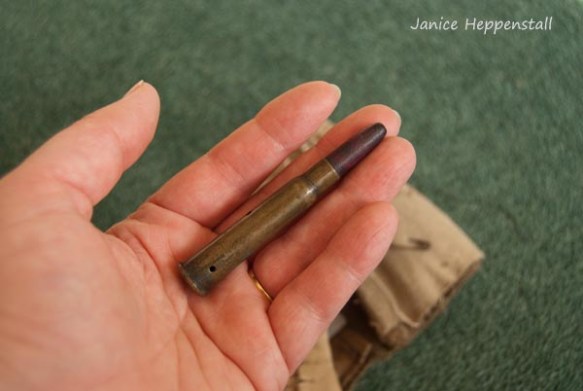 .303 calibre Enfield rifle drill cartridge