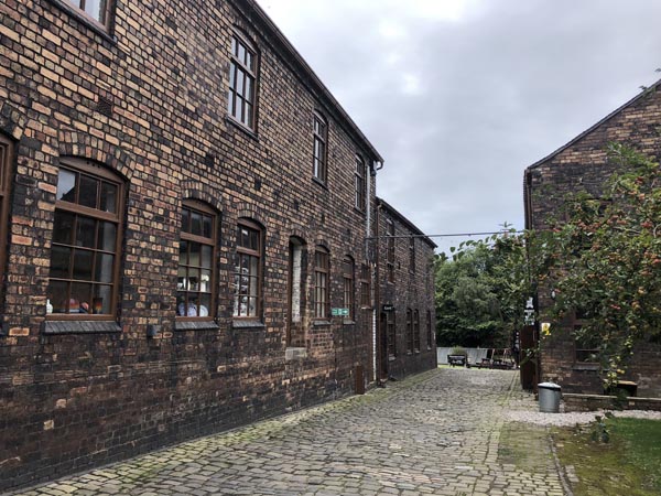 19th century buildings that are part of a historic pottery in Stoke-on-Trent. Now a museum.